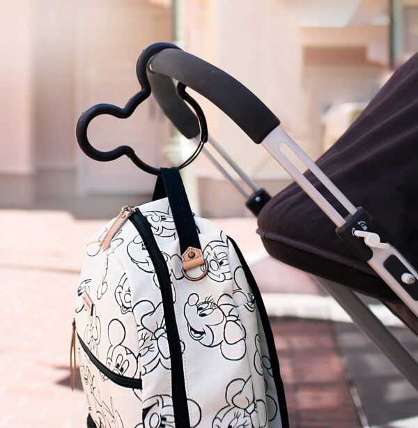 Petunia Pickle Bottom Disney Mickey Mouse Stroller Hook, Black Details