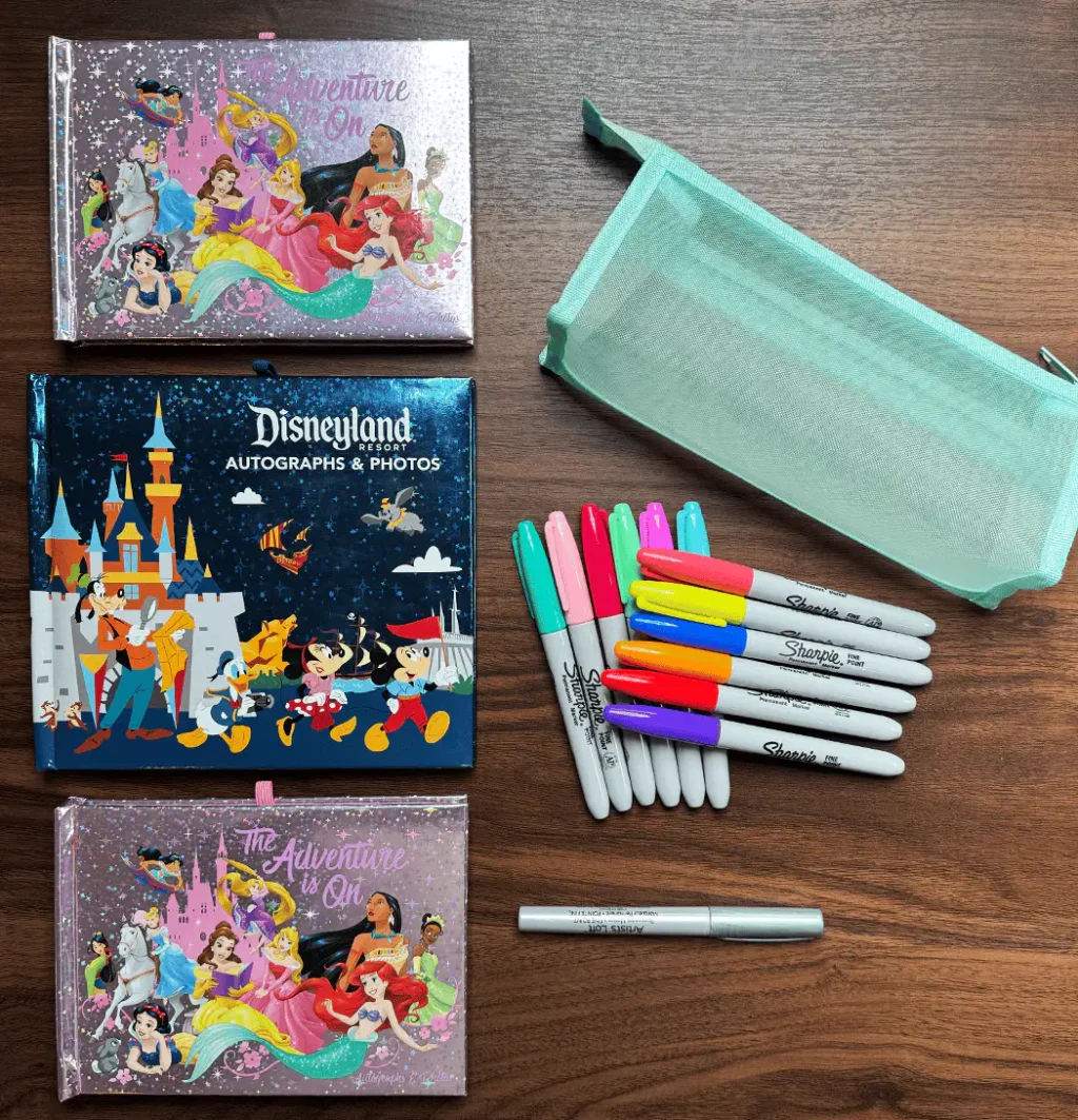 Disney Autograph Essentials in your Diaper Bag