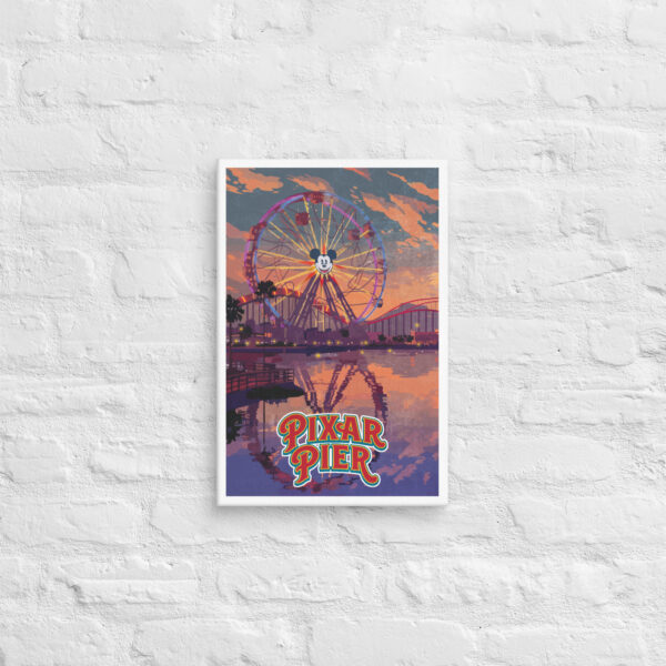 Pixar Pier Art - Canvas - Image 2