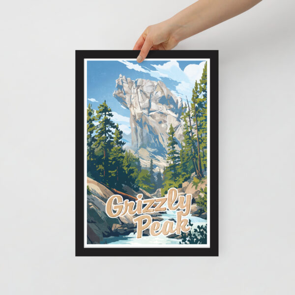 Grizzly Peak Art - Framed poster - Image 2