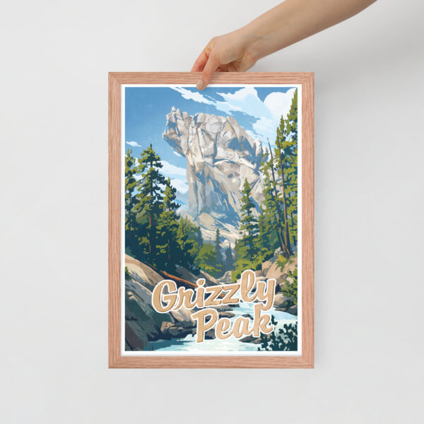 Grizzly Peak Art - Framed poster - Image 4