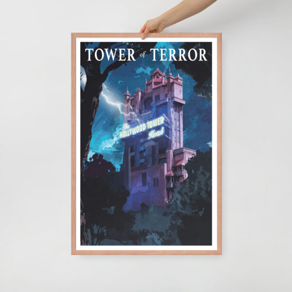 Tower of Terror Art - Framed poster - Image 4