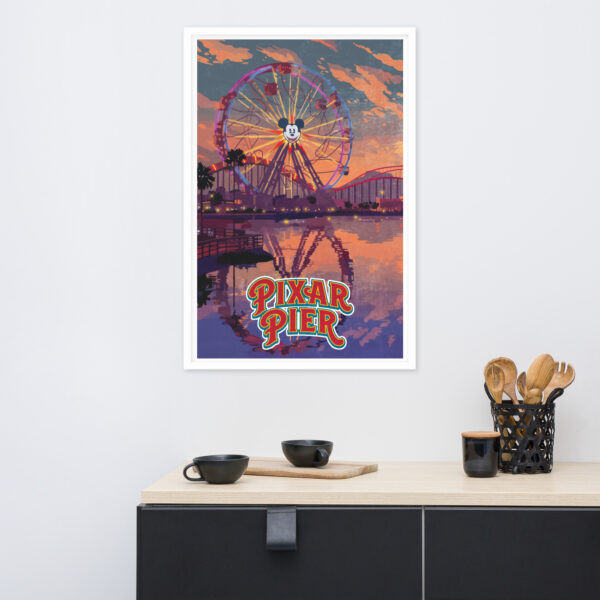 Pixar Pier Art - Framed poster - Image 6