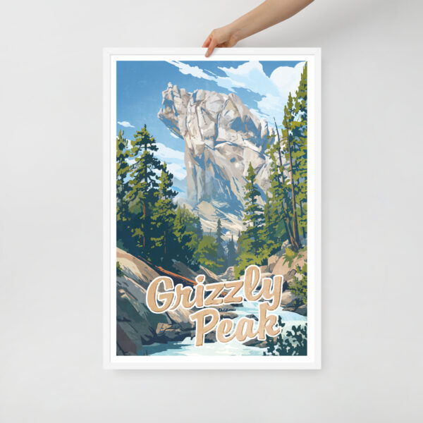 Grizzly Peak Art - Framed poster - Image 6