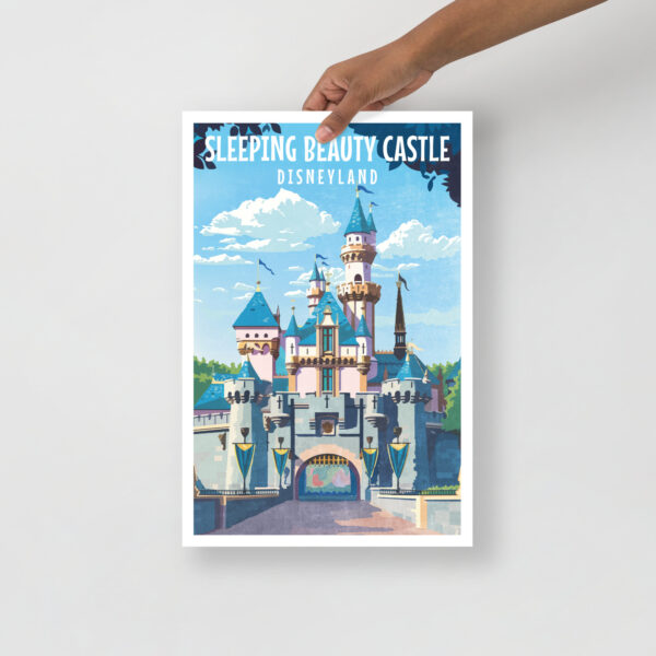 Sleeping Beauty Castle Art - Poster - Image 2