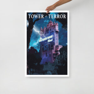 Disney's Hollywood Studios Tower of Terror Artwork