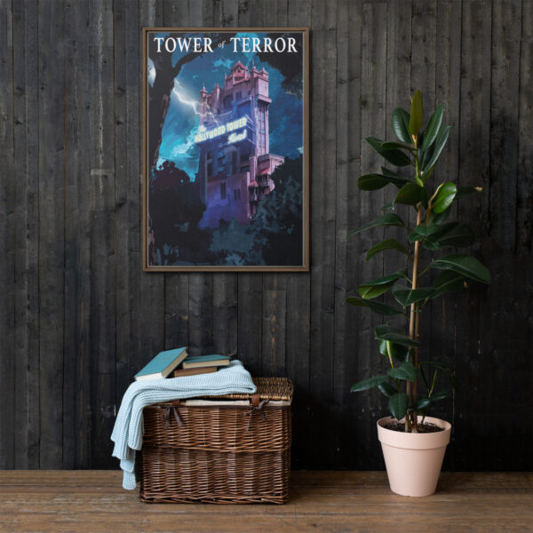 Tower of Terror Art - Framed canvas - Image 4