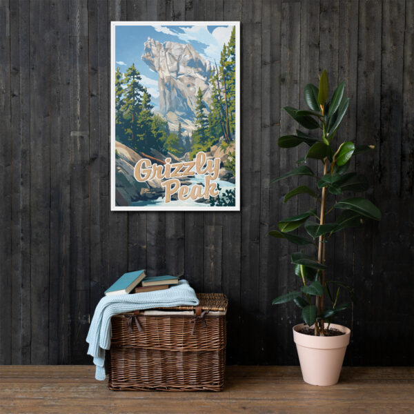 Grizzly Peak Art - Framed canvas - Image 6