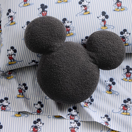 Disney Home x Sanderson Mickey Mouse Shaped Pillow